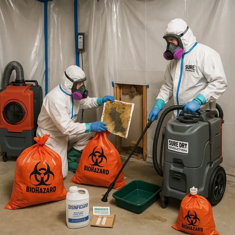 Contaminated Water Handling Protocols process in Midland Park, NJ